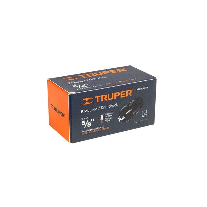 Broquero de 5/8' para taladro de piso, Truper Código: 15478