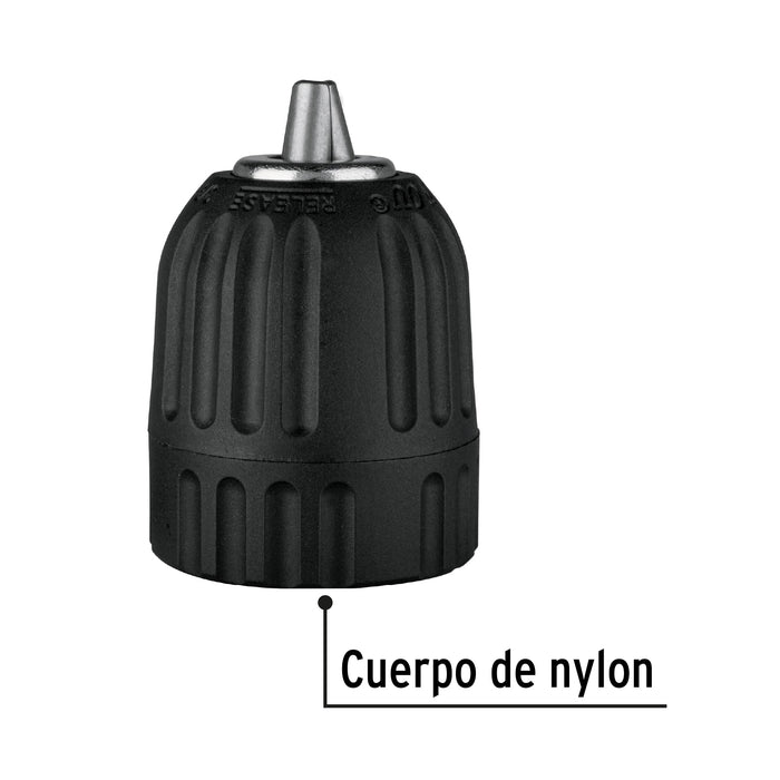 Broquero para rotomartillos y taladros inalámbricos, Pretul 28111 BRO-TR-12P