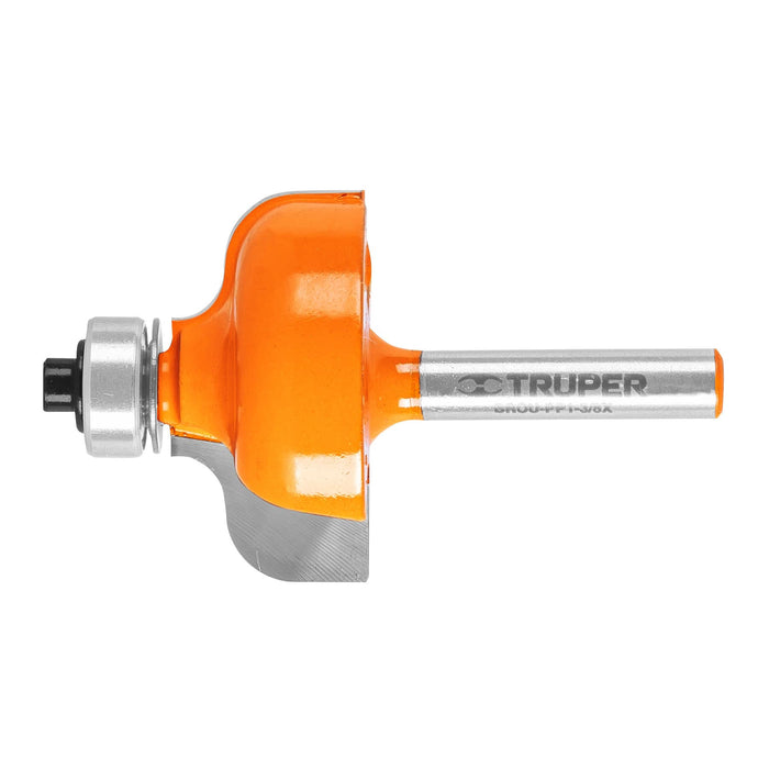Broca para router, pecho paloma, 1-3/8' con balero, Truper Código: 11480