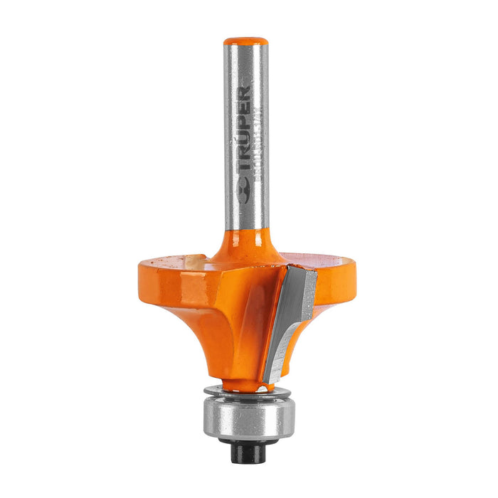 Broca para router, redondeado, 1-1/4' con balero, Truper Código: 11470