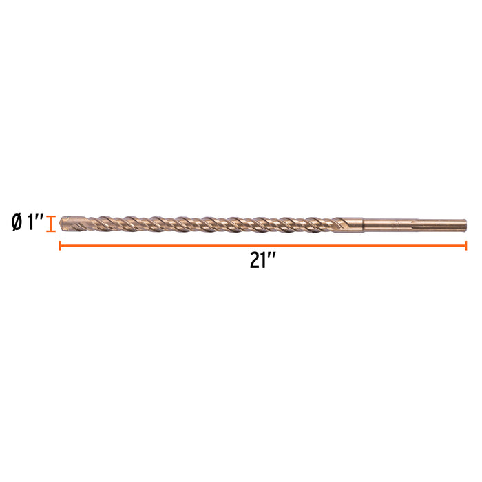 Broca SDS Ma x de 1 x 21', Truper Código: 101461