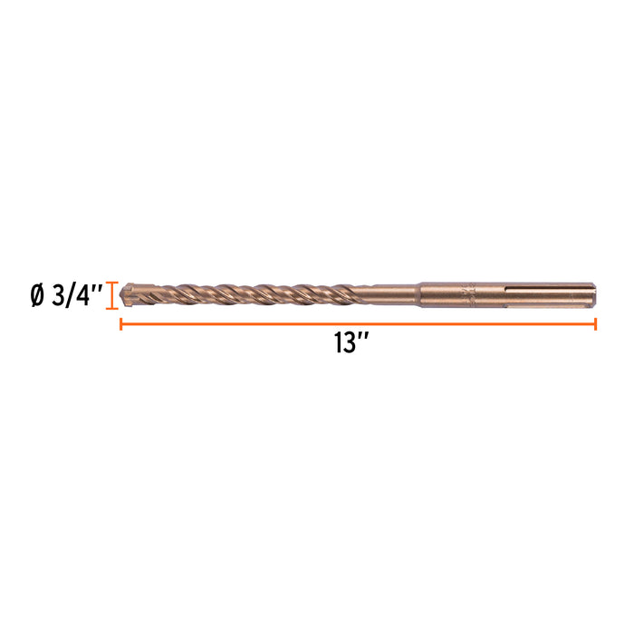 Broca SDS Ma x de 3/4 x 13', Truper Código: 101435
