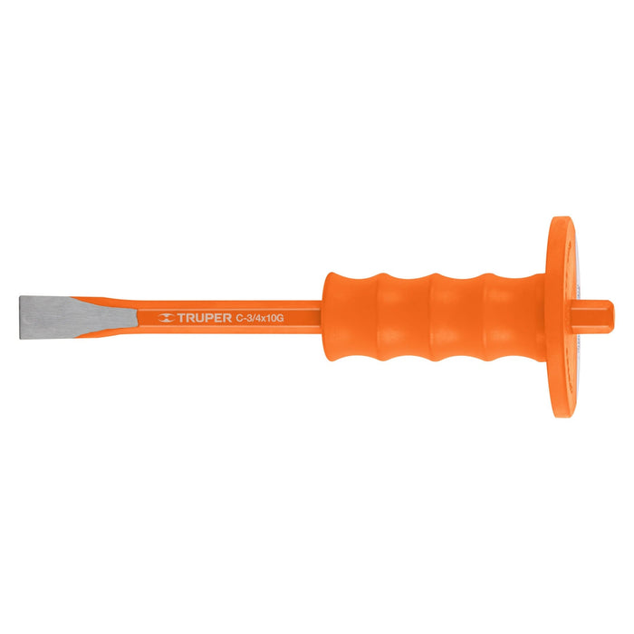 Cincel de corte frío 3/4 x 10' con grip, Truper Código: 12275
