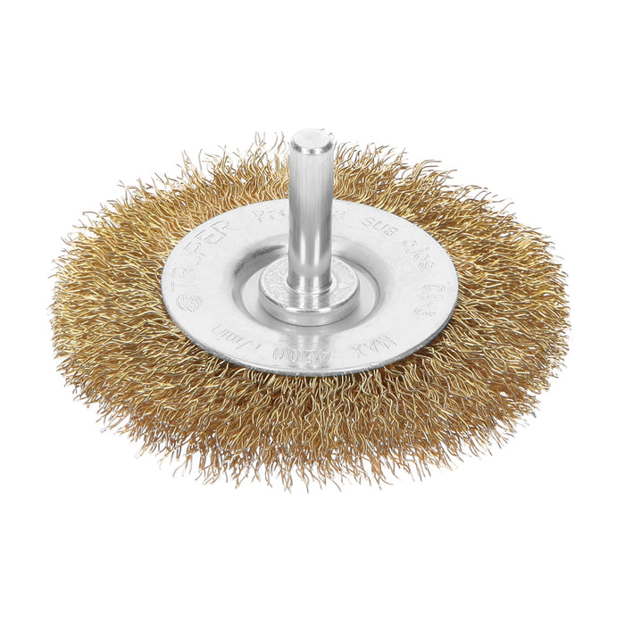 Carda circular 3' alambre grueso para taladro, Truper 11570 CA-3