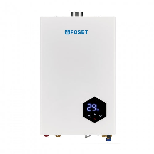 Calentador instantáneo modulante, 16L, 3 serv, gas LP, Foset 48016 CALE-16IM