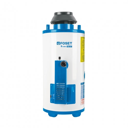 Calentador de paso, rápida recup, 9L, 2 serv, gas LP, Foset 47922 CALE-9PA