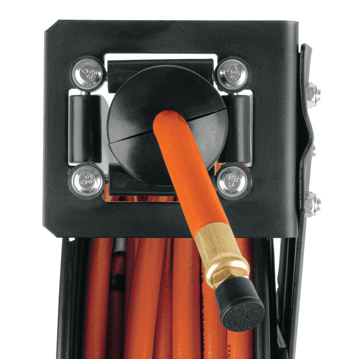 Manguera para compresor,de hule,15m x 3/8',carrete retráctil 10388 CAMAI-15