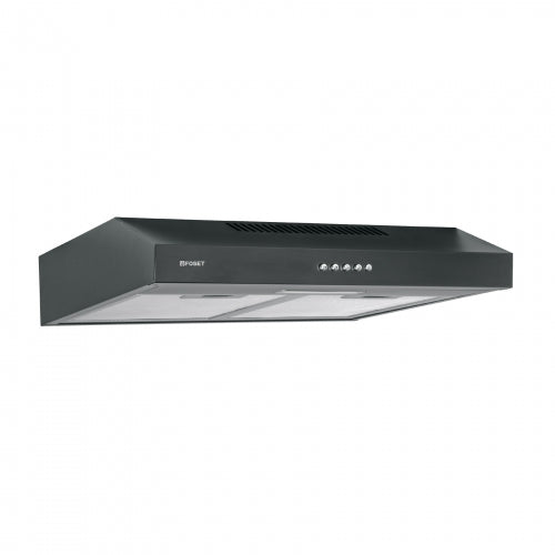 Campana extractora 50 cm, empotrable, negra, Foset 45441 CAME-50M