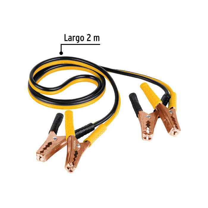 Cables pasa corriente 2 m, 125 A, 10 AWG, Pretul 22807 CAP-2010P