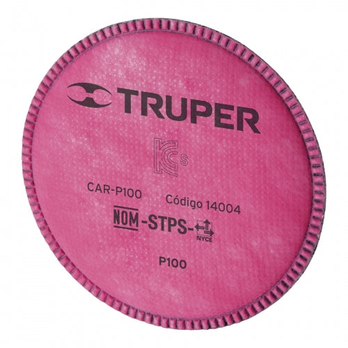 Bolsa con 2 filtros de repuesto R95, Truper 14004 CAR-P100