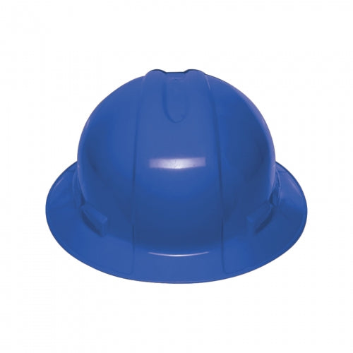 Casco de seguridad ala ancha, azul, Truper 10570 CAS-ZX