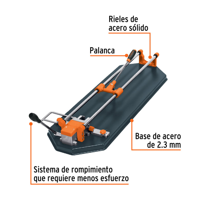 Cortador azulejo 29' (75 cm) romp.multipunto maletín,Expert 15827 CAZ-75XM2