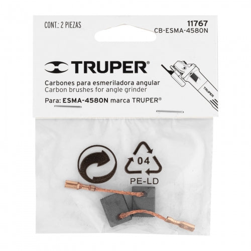 Esmeriladora angular 4-1/2' 850 W, industrial, Truper 13870 ESMA-4580N