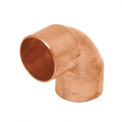 Codo 90° de cobre de 3/4', Foset 49715 CC-562