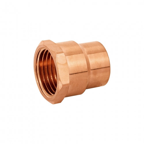 Conector de cobre, rosca interior 1/2', Foset 49656 CC-601