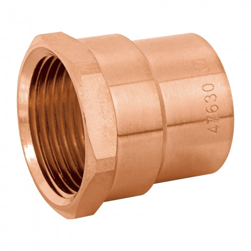 Conector de cobre de rosca interior 1', Foset Basic 47630 CC-603B