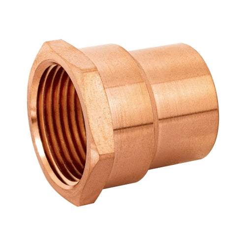 Conector de cobre, rosca interior 1', Foset 49658 CC-603