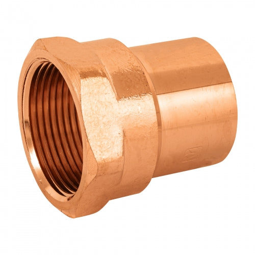 Conector de cobre, rosca interior 1-1/4', Foset 48898 CC-604