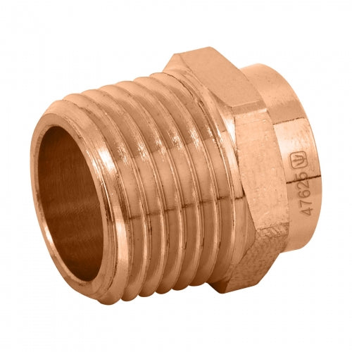 Conector de cobre de rosca exterior 1/2', Foset Basic 47625 CC-611B