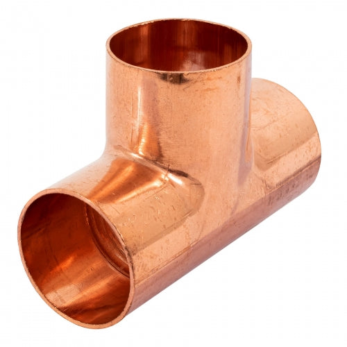 Tee sencilla de cobre 1-1/4', Foset 48863 CC-764