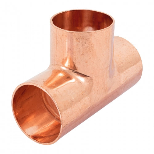 Tee sencilla de cobre 1-1/2', Foset 48864 CC-765