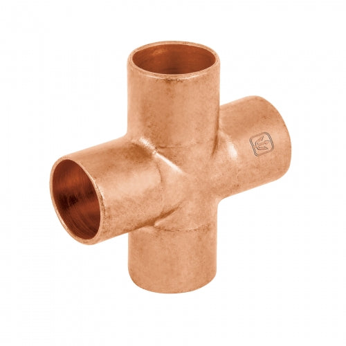 Cruz sencilla de cobre 3/4', Foset 48890 CC-772