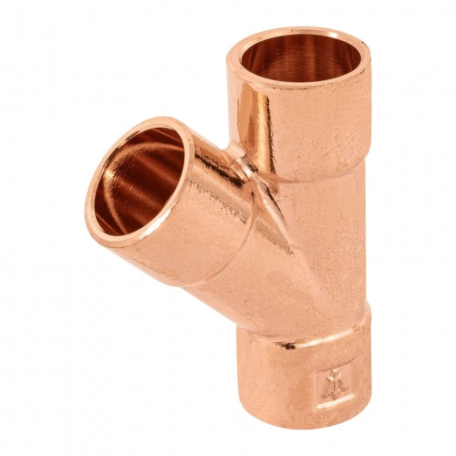 Yee sencilla de cobre 1/2', Foset 48892 CC-801