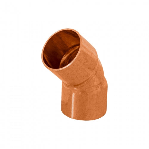 Codo de cobre 45° de 1/2', Foset Basic 47634 CC-861B