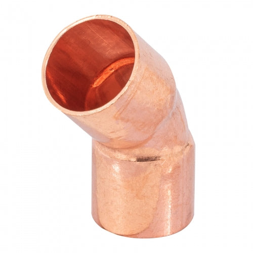 Codo 45° de cobre de 1/2', Foset 49728 CC-861