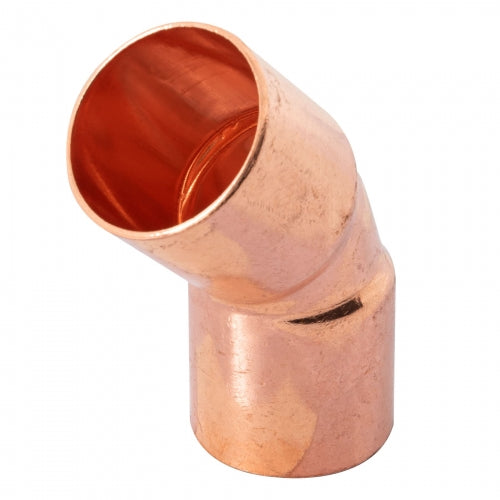 Codo 45° de cobre de 1', Foset 49730 CC-863