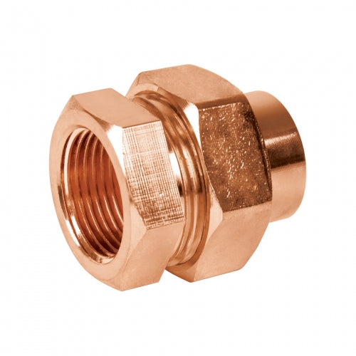 Tuerca unión latón cobrizado 3/4' rosca interior, Foset 48883 CC-982