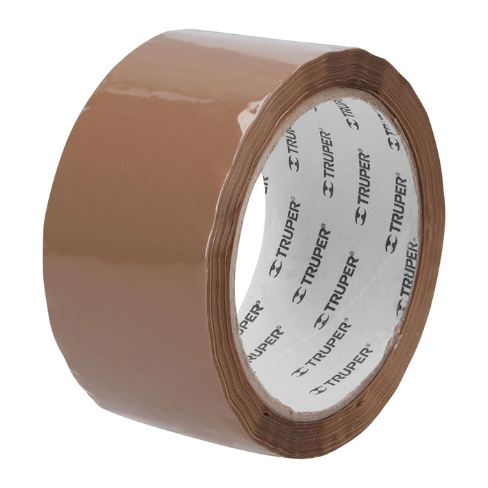 Cinta de empaque 48 mm x 50 m canela, Truper 12554 CCA-50