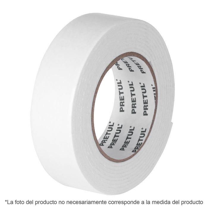 Cinta doble cara de 19 mm x 5 m Pretul 20005 CDC-1950P