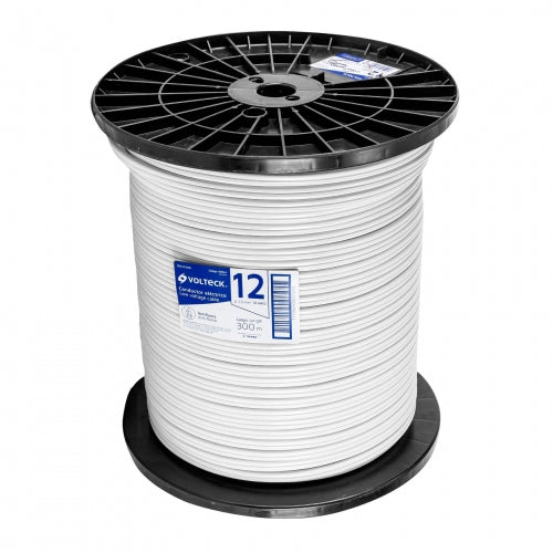 Metro de cordón dúplex flexible SPT 12 AWG en carrete 300 m 40044 CDU-12-300