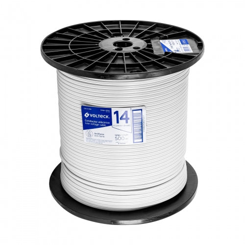 Metro de cordón dúplex flexible SPT 14 AWG en carrete 500 m 40042 CDU-14-500