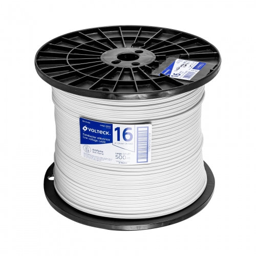 Metro de cordón dúplex flexible SPT 16 AWG en carrete 500 m 40043 CDU-16-500