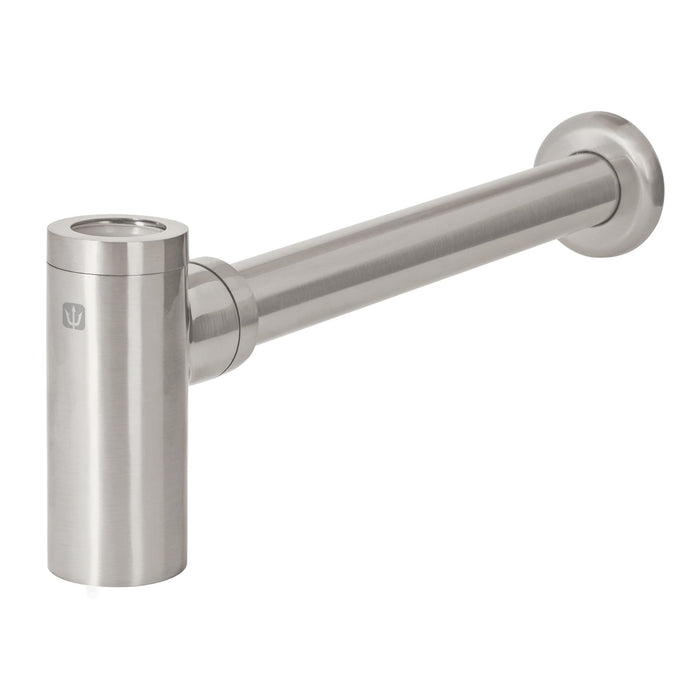 Céspol de bote minimalista 1 1/4', satín, para lavabo, Foset 45284