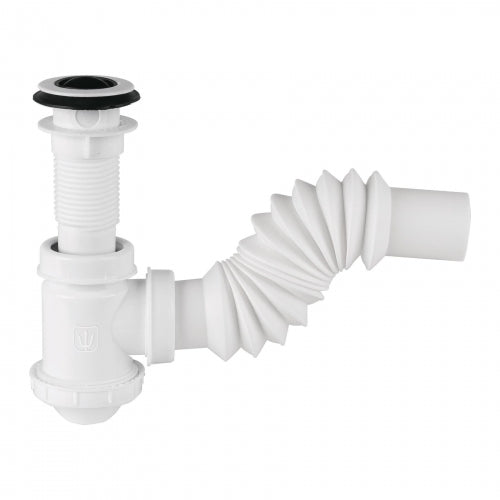 Céspol de bote 1-1/4', contra, polipropileno, para lavabo 49366 CE-218