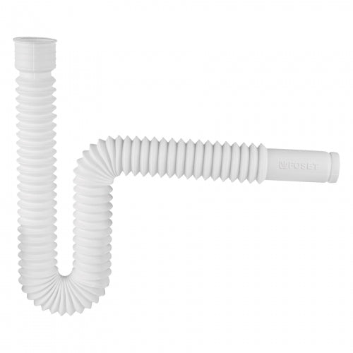 Céspol flexible, polietileno blanco, para lavabo y fregadero 49509 CE-232