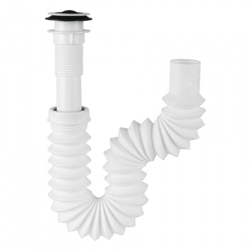 Céspol flexible 1-1/4', contra, polipropileno, para lavabo 49365 CE-235