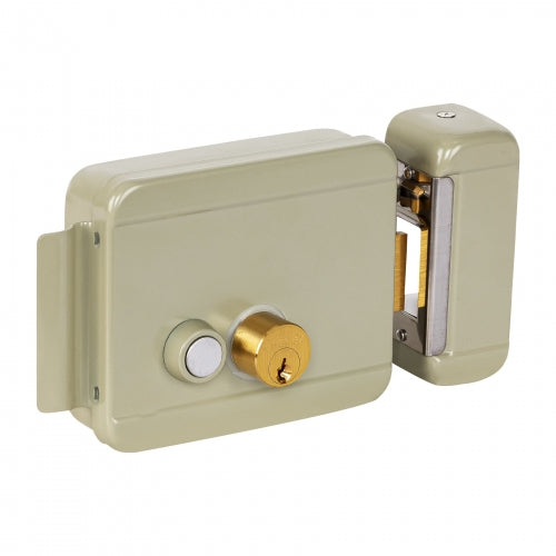 Cerradura electromecánica con botón, derecha, Hermex 47979 CEM-32D