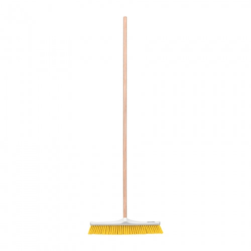 Cepillo industrial cerda suave de 56 cm con bastón de madera 57037 CEPI-60