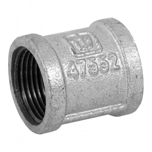 Cople reforzado de acero galvanizado de 1', Foset 47552 CG-203
