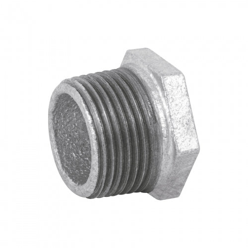 Reducción bushing acero galvanizado 1'x1/2', Foset 47504 CG-232
