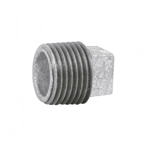Tapón macho 1/2' de acero galvanizado, Foset 47494 CG-311