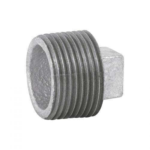 Tapón macho 1' de acero galvanizado, Foset 47496 CG-313