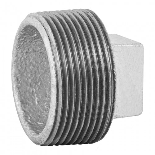 Tapón macho 1-1/2' de acero galvanizado, Foset 48784 CG-315