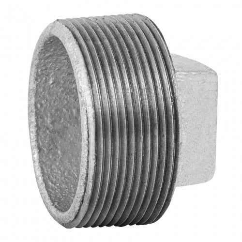 Tapón macho 2' de acero galvanizado, Foset 48785 CG-316