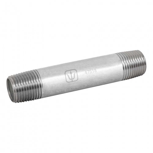 Niple de acero galvanizado 1/2' x 4', Foset 47518 CG-403
