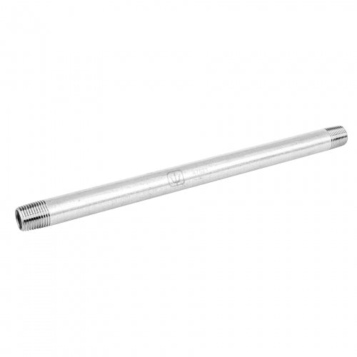 Niple de acero galvanizado 1/2' x 12', Foset 47521 CG-406
